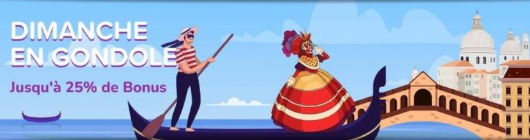 Arlequin Casino bonus dimanche