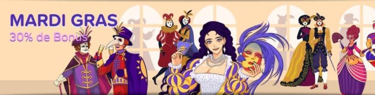Arlequin Casino bonus mardi