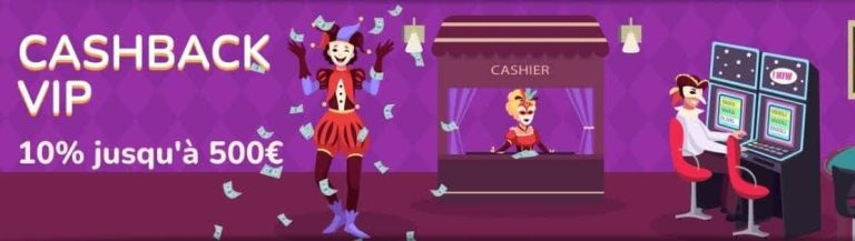 Arlequin Casino cashback VIP