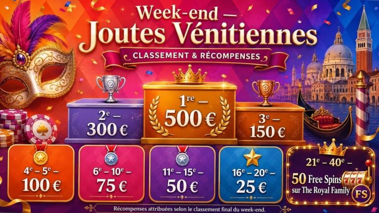Arlequin Casino classement